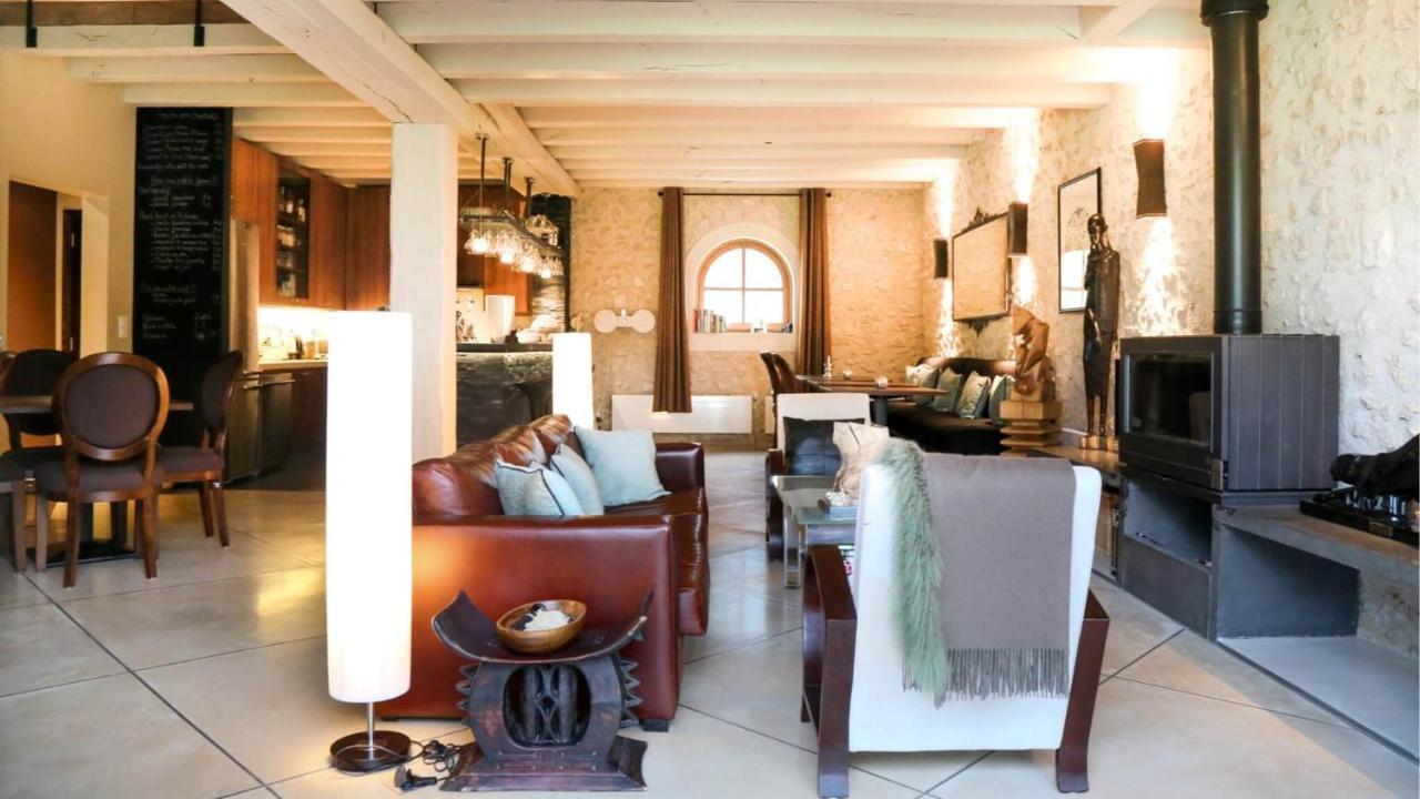 Les Loges De Saint Eloi Bed & Breakfast Pontlevoy ภายนอก รูปภาพ